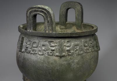 图片[3]-Ding cauldron dedicated to Grandfather Ding, late Shang dynasty, c. 12th-10th century BCE-China Archive